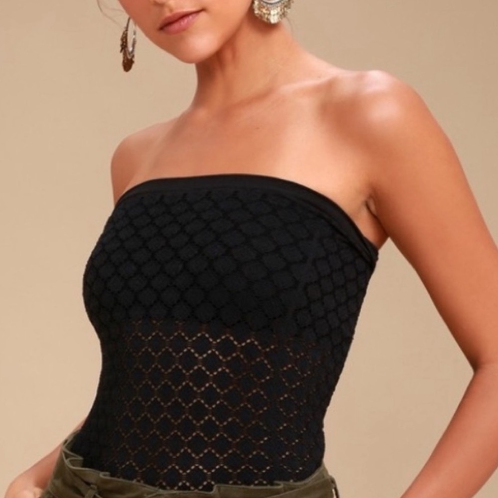 Free people intimately seamless textured tube top